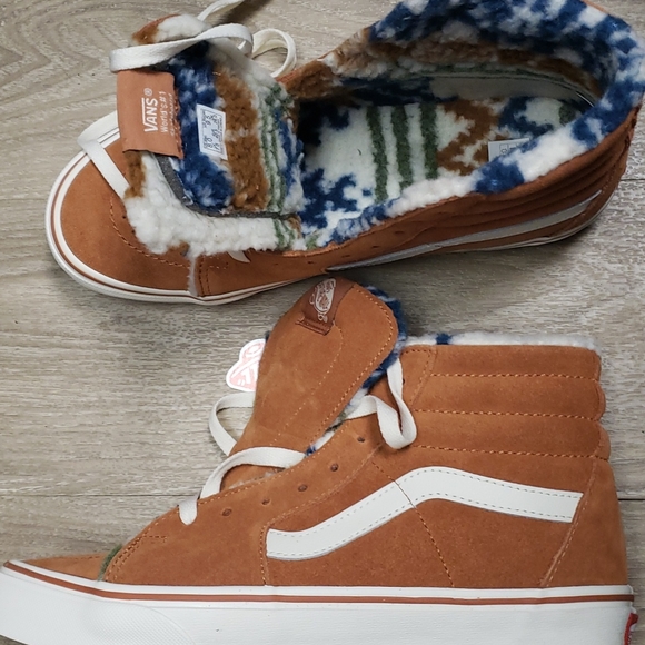 Vans Sk8-hi suade Sherpa Lined - Picture 5 of 11
